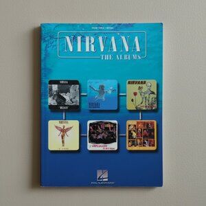 Nirvana The Albums Sheet Music Book - Piano Vocal Guitar - Rare EUC